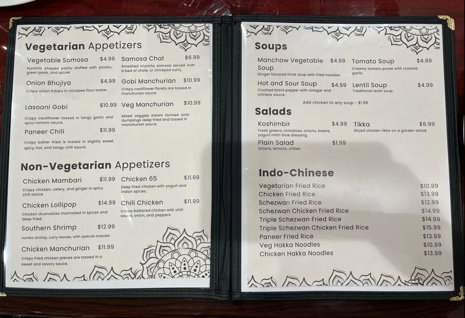 Menu 4