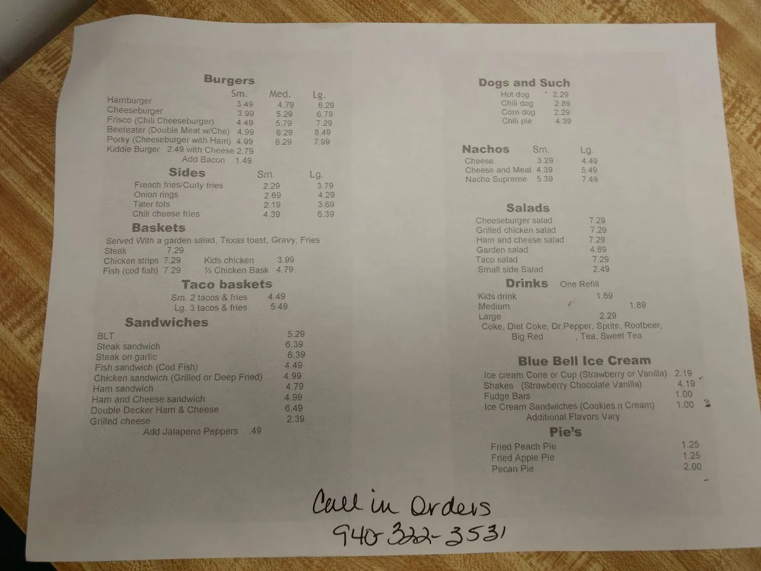 Menu 4