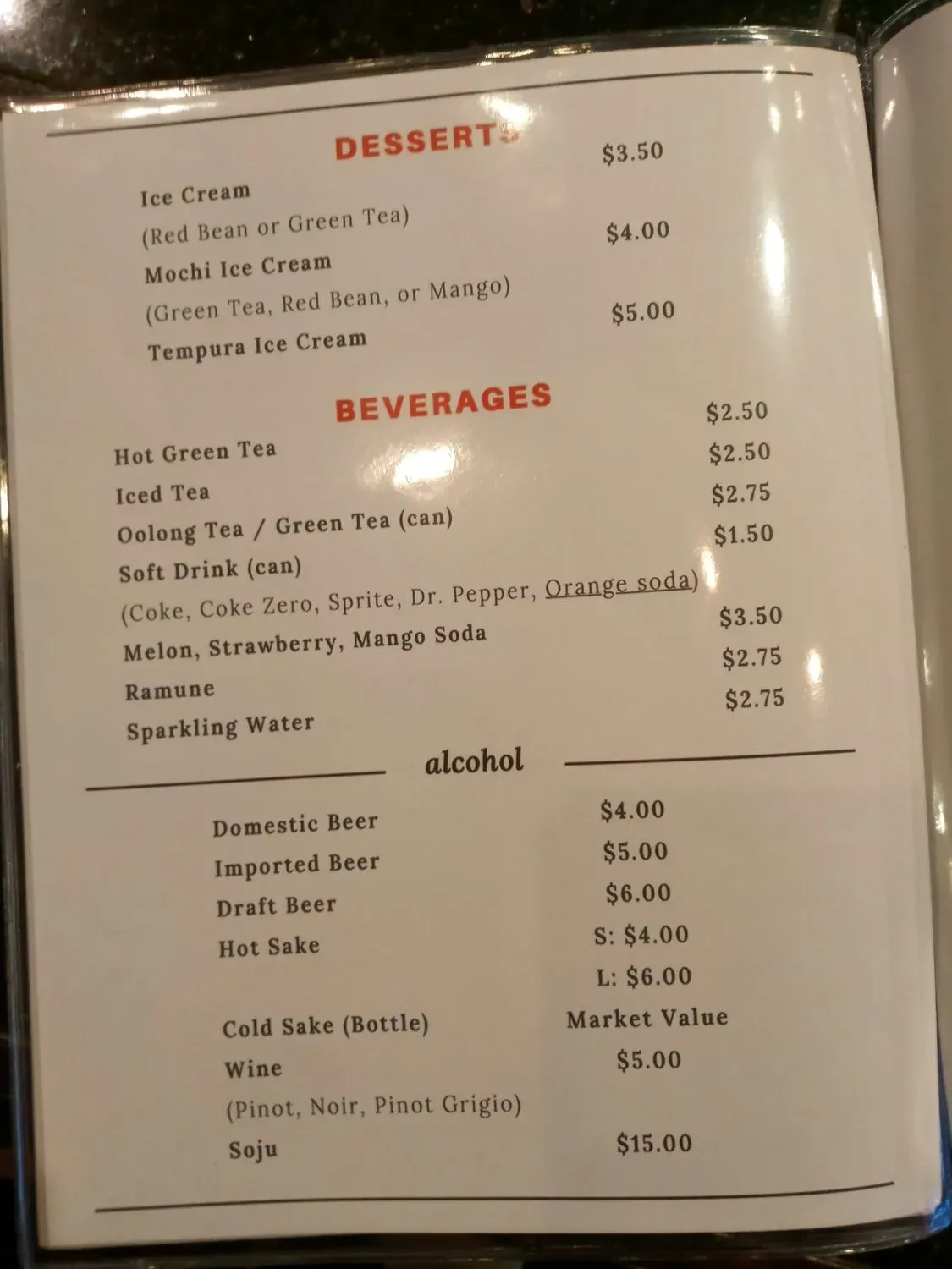 Menu 6