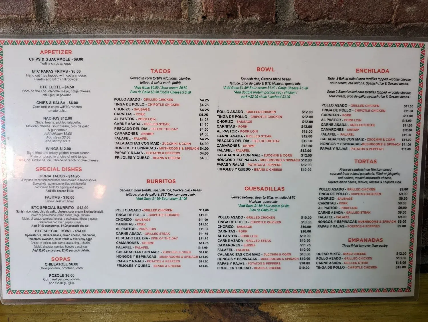 Menu 3