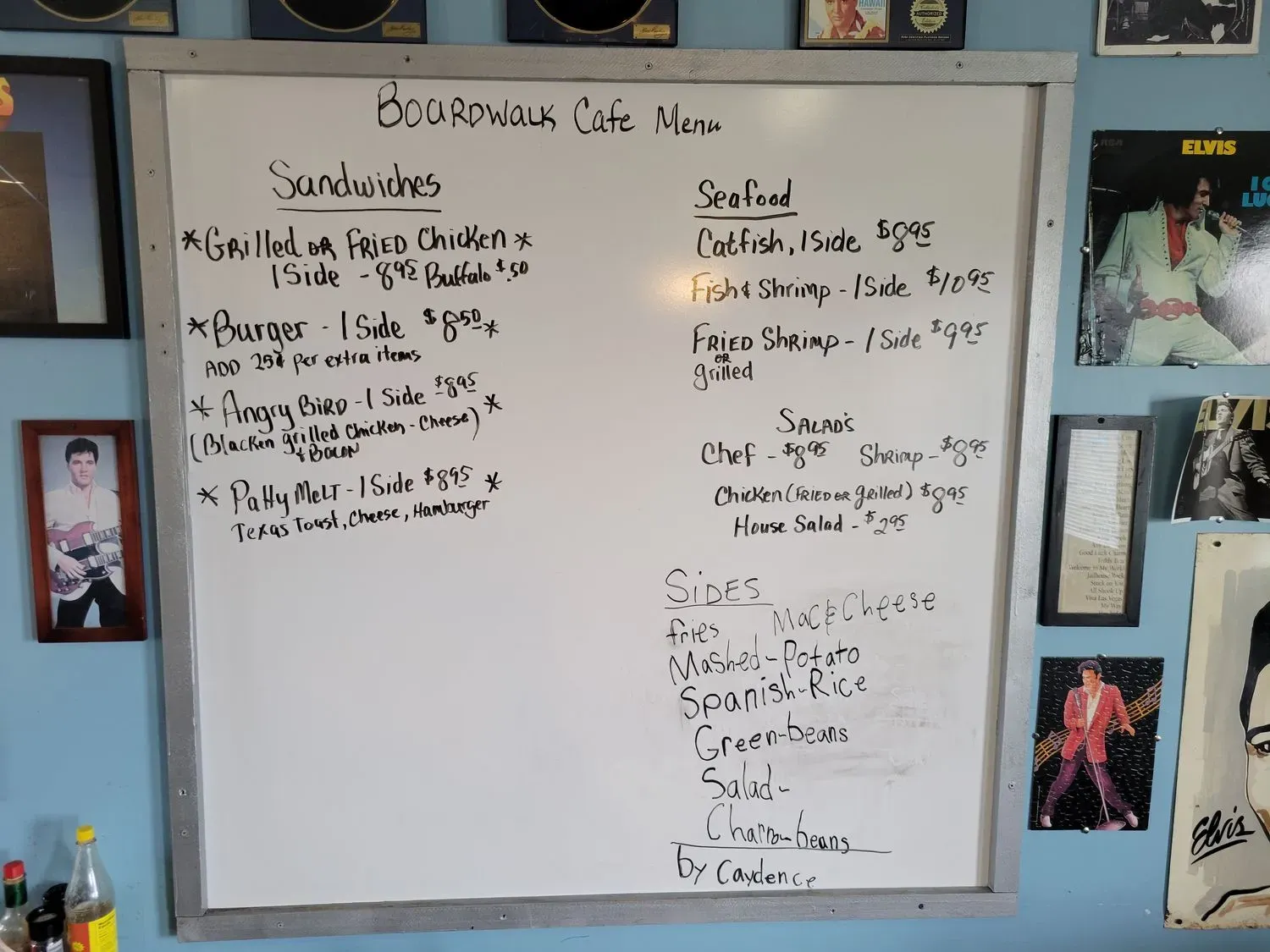 Boardwalk Cafe & BBQ Menu - Updated November 2025