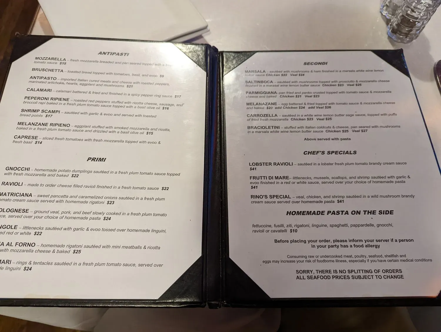 Menu 6