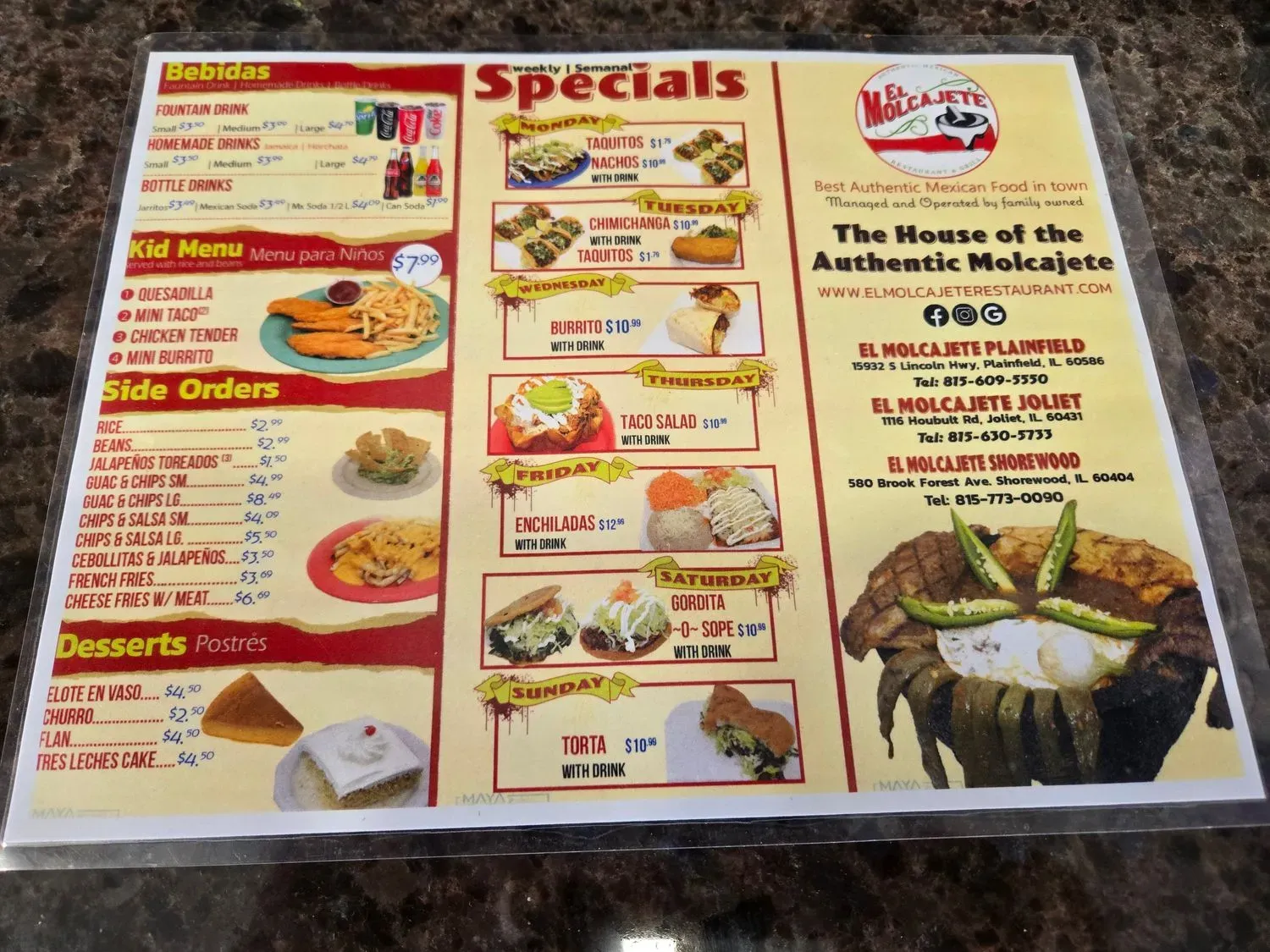 Menu 3