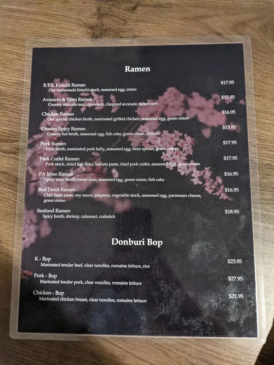 Menu 3