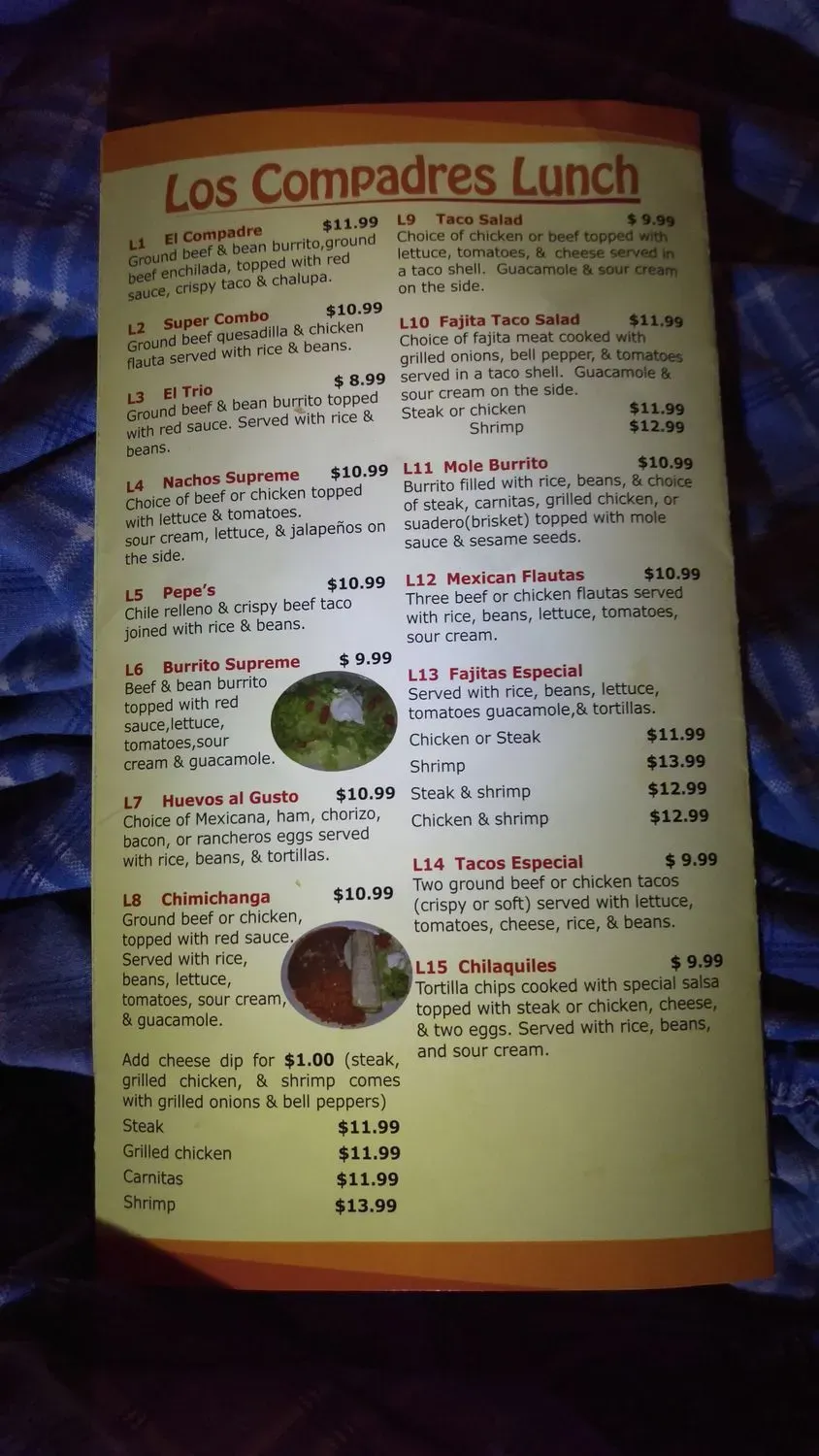 Menu 6