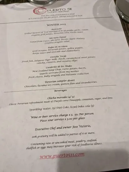 Menu 6