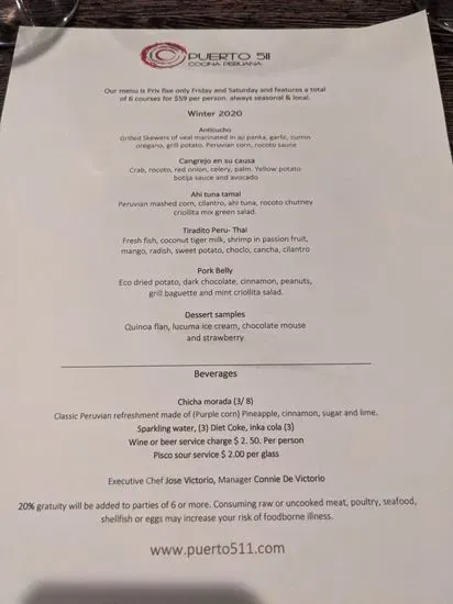 Menu 4