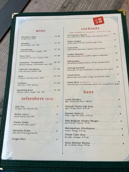 Menu 3