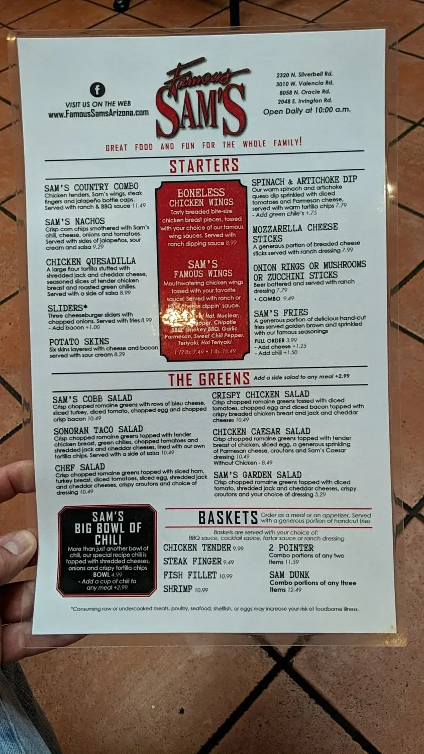 Menu 3