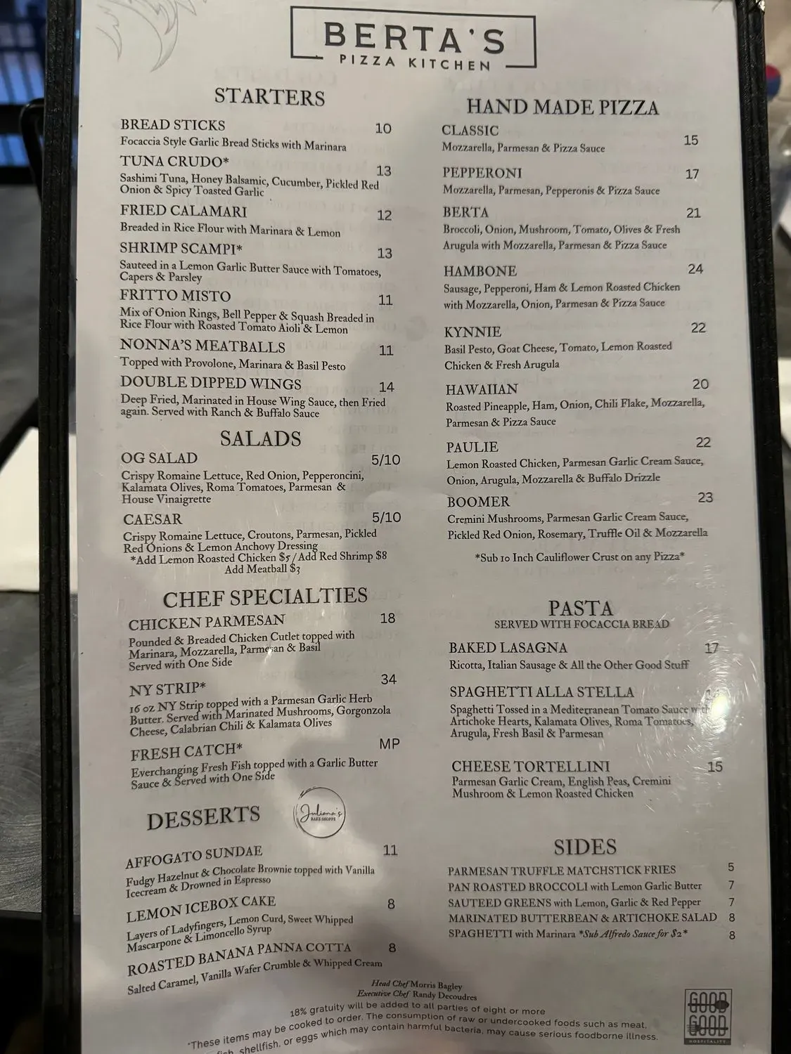 Menu 4