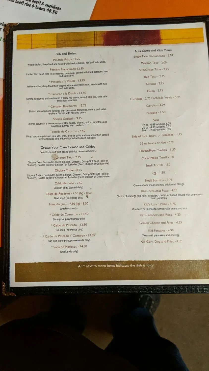 Menu 6