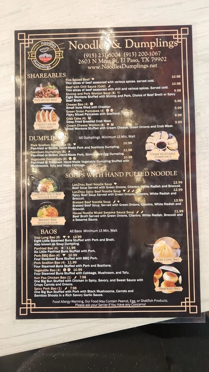 Menu 6