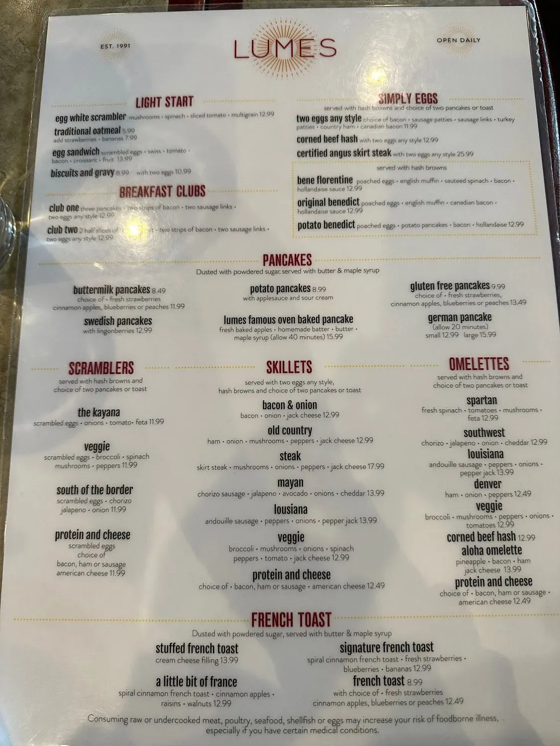 Menu 4