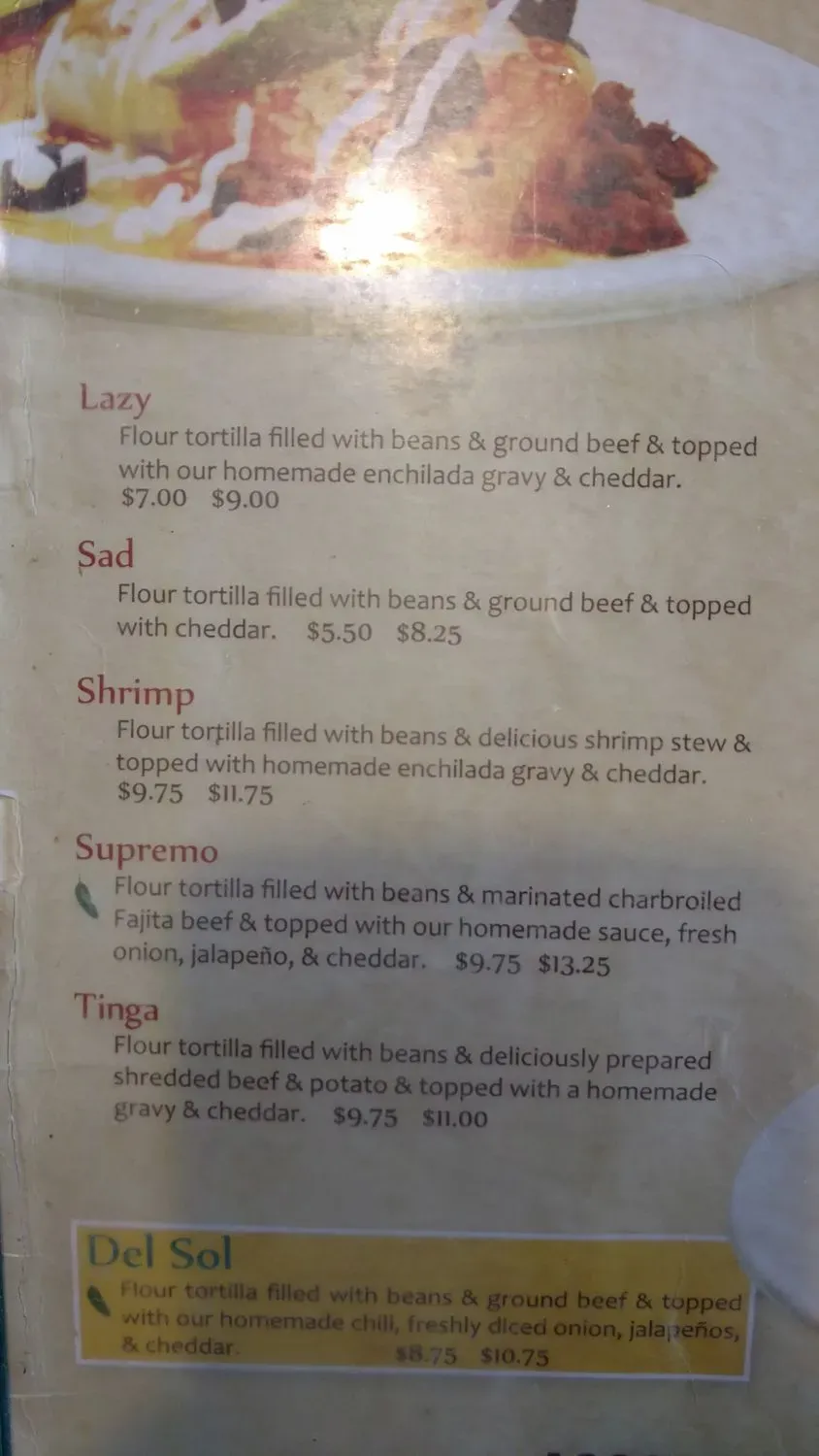 Menu 6