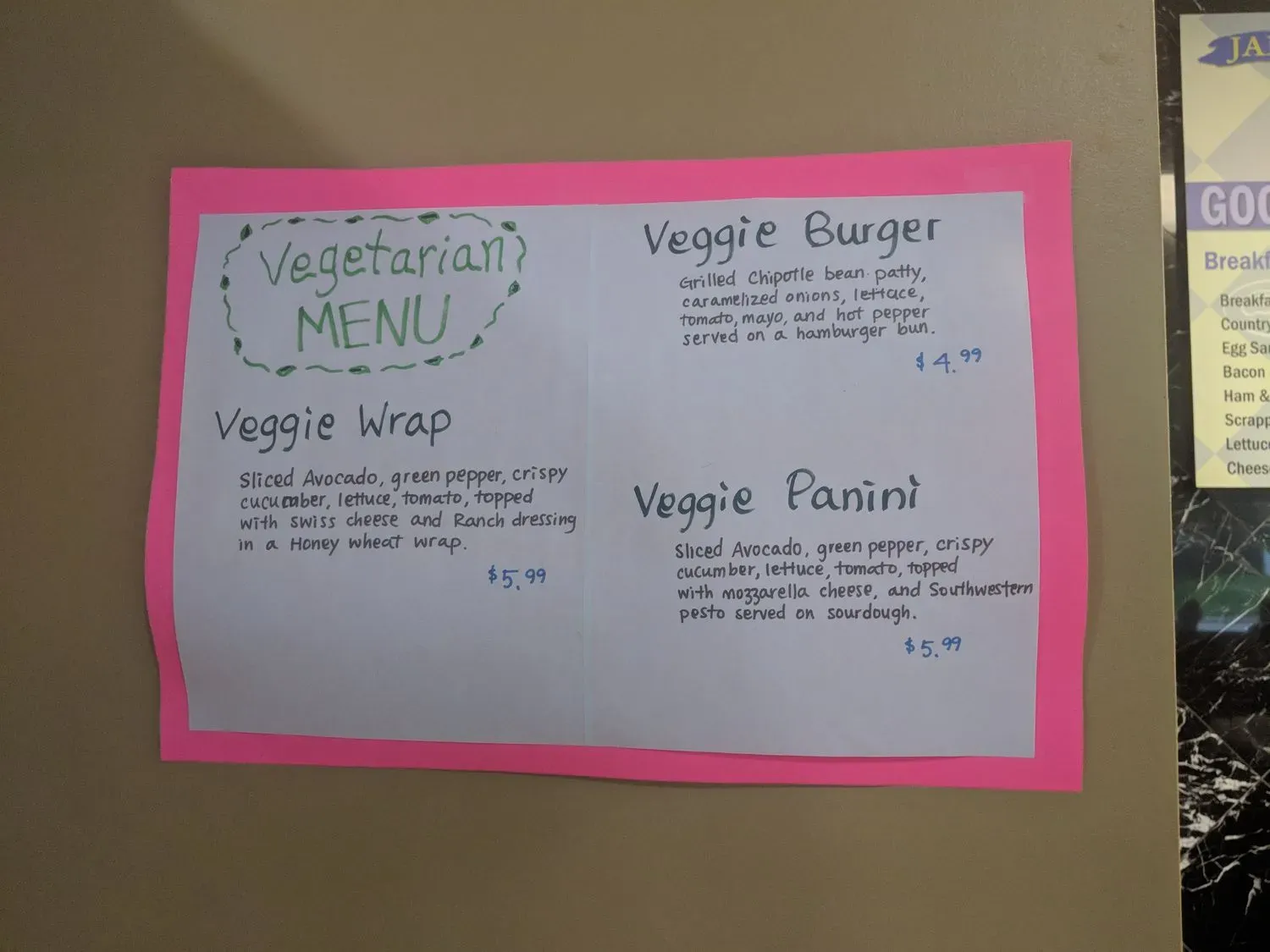 Menu 6