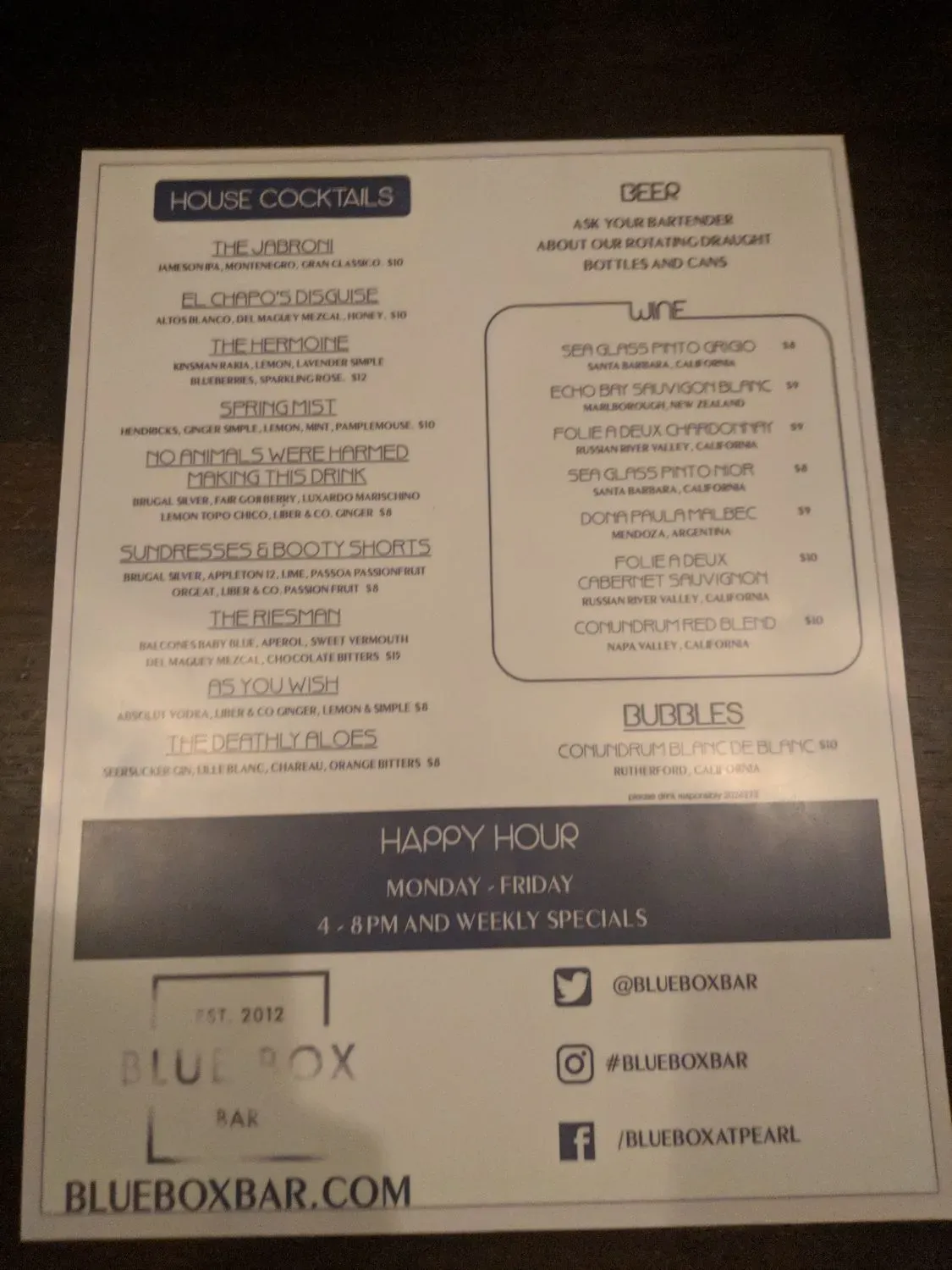 Menu 4