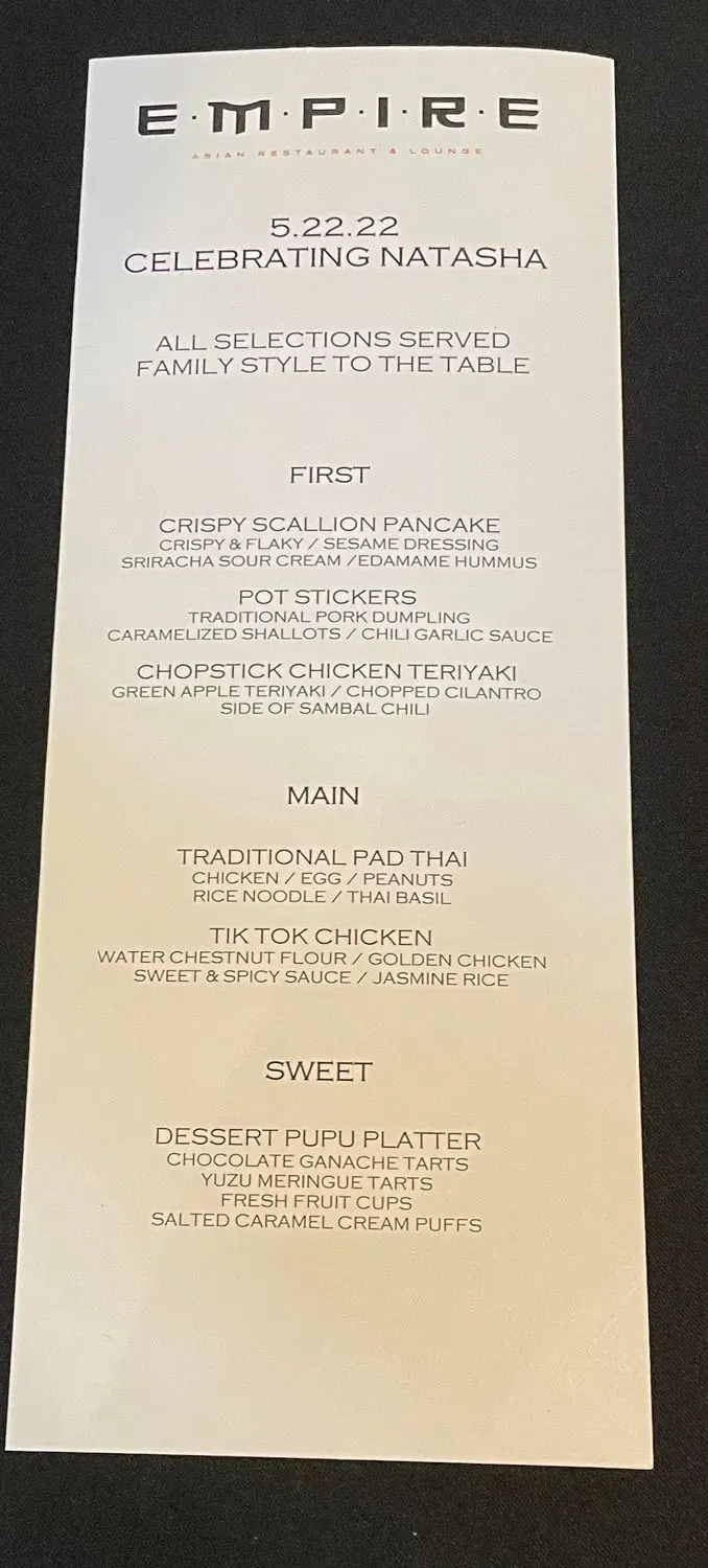 Menu 6