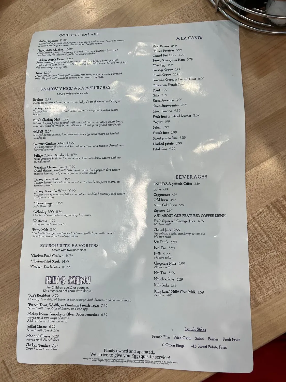 Menu 4