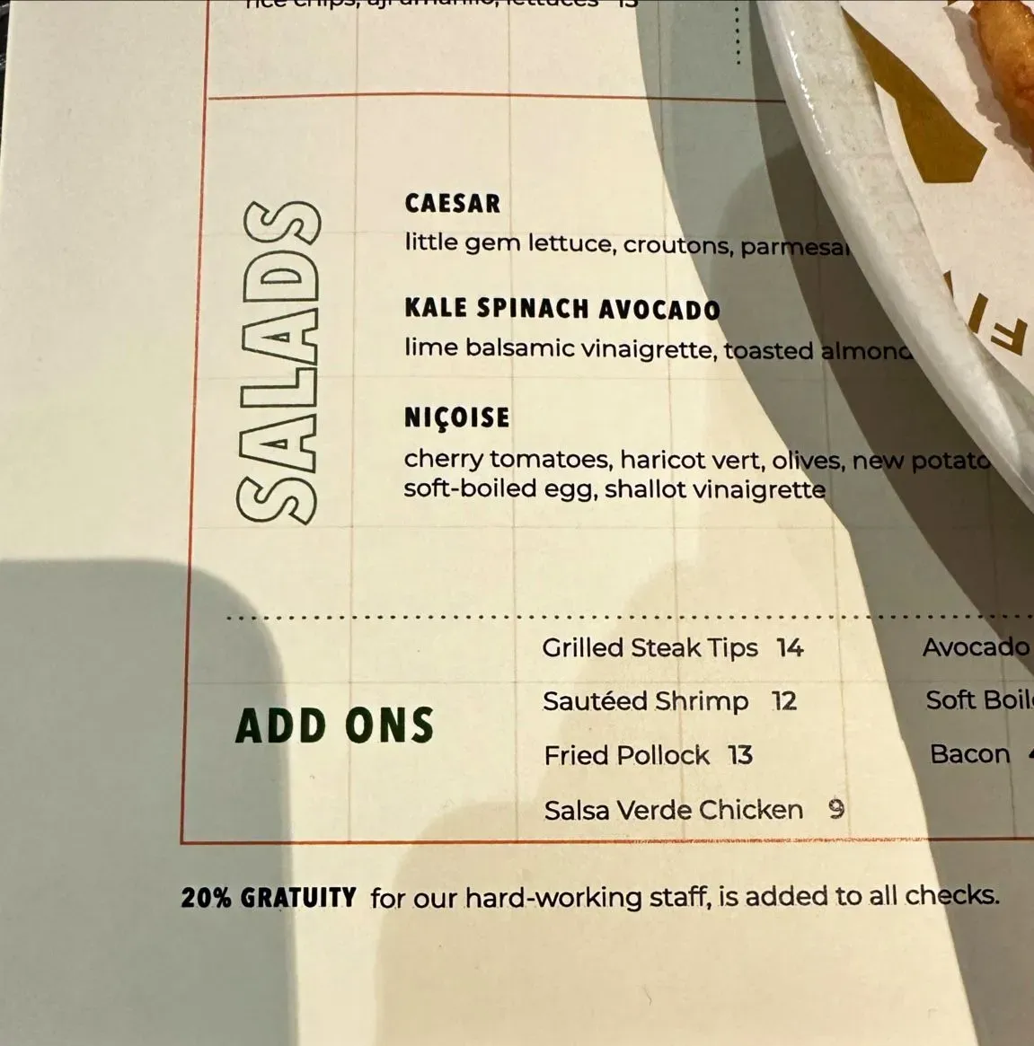 Menu 6