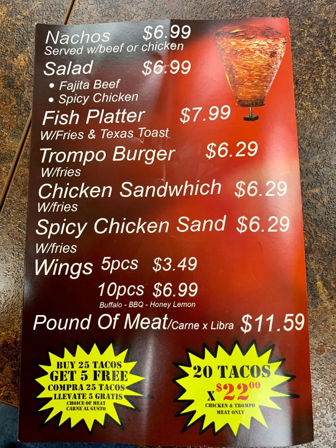 Menu 4