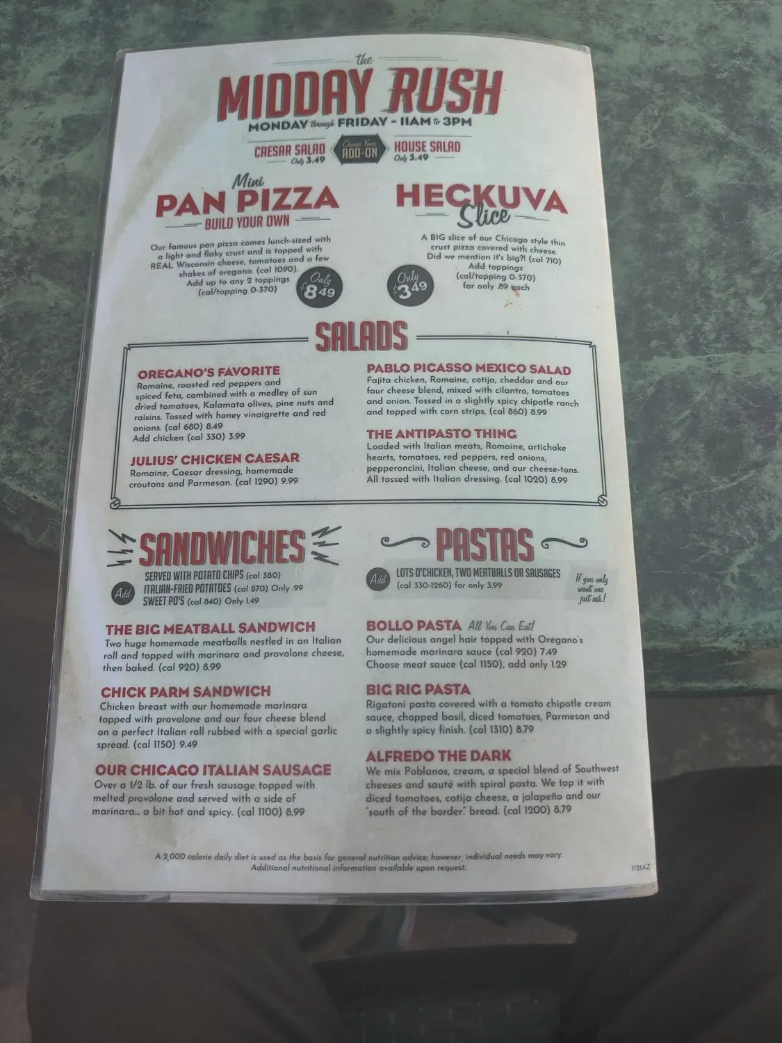 Menu 3