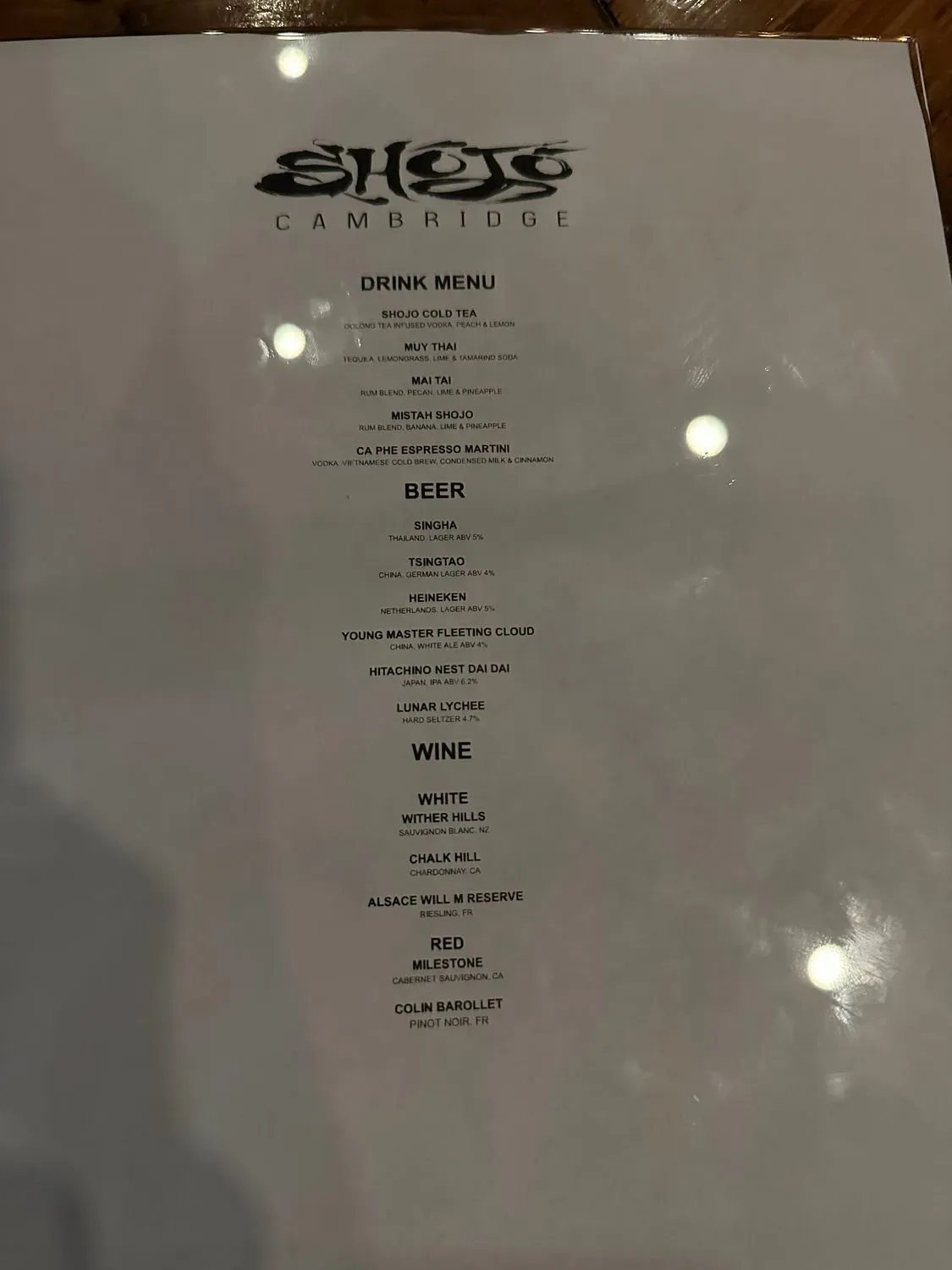 Menu 3