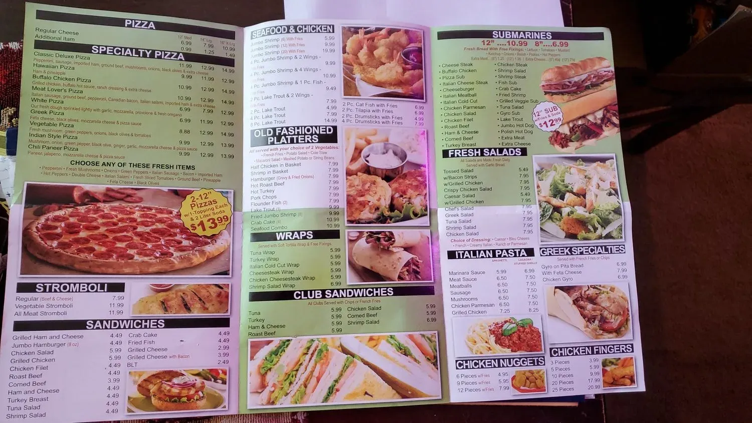 Menu 4