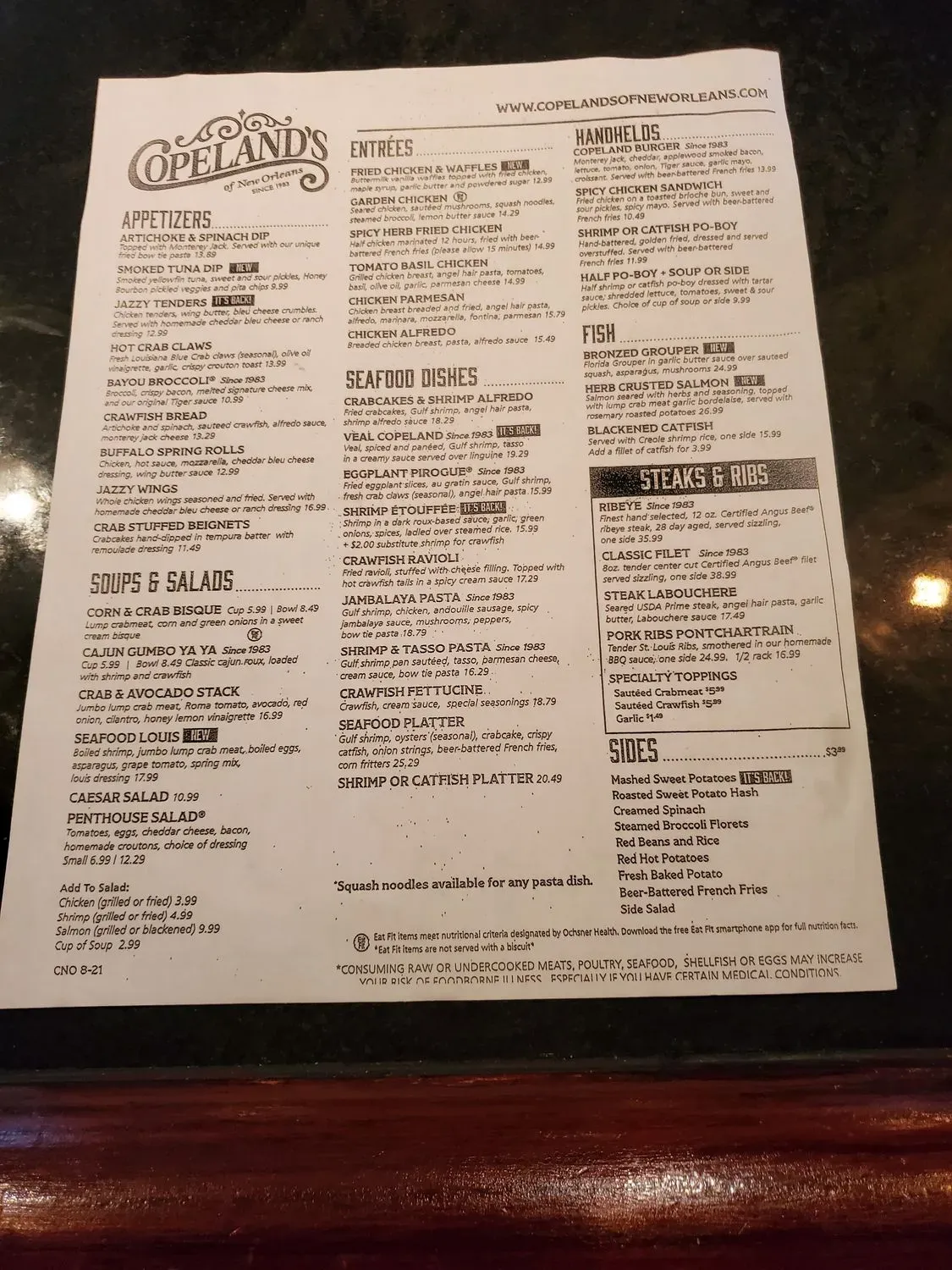 Menu 4