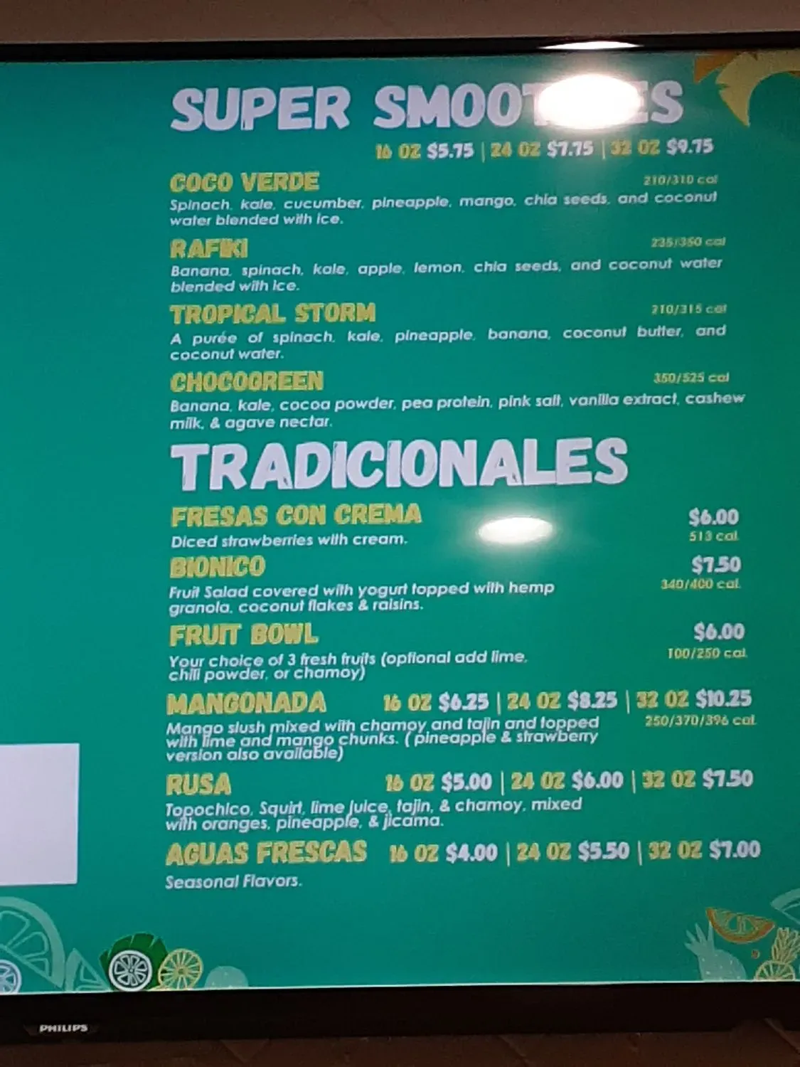 Menu 6