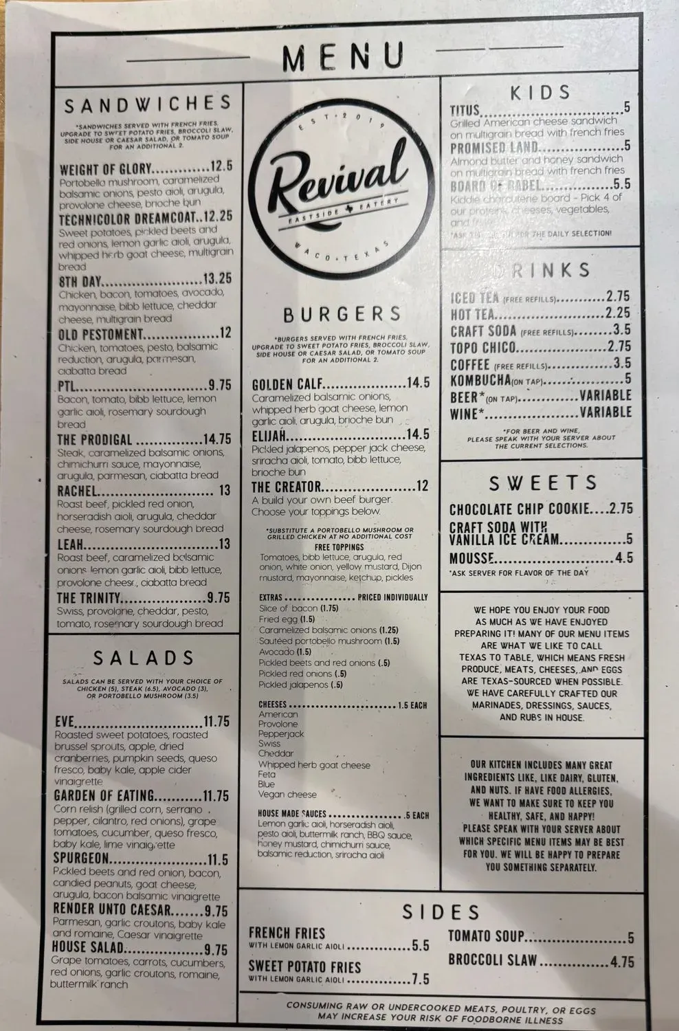 Menu 4