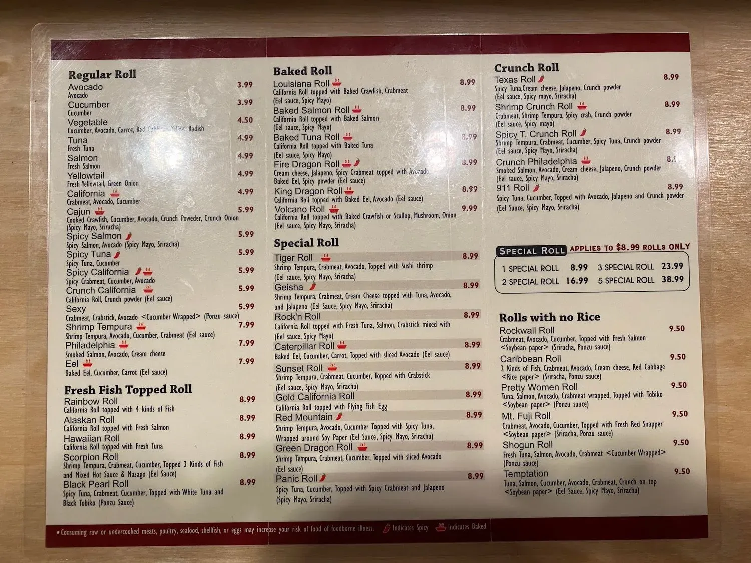 Menu 4