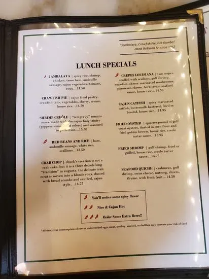 Menu 6