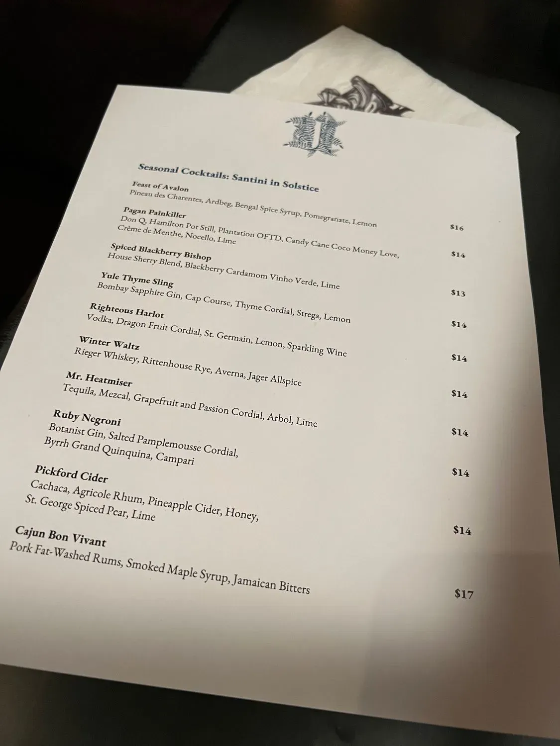 Menu 6