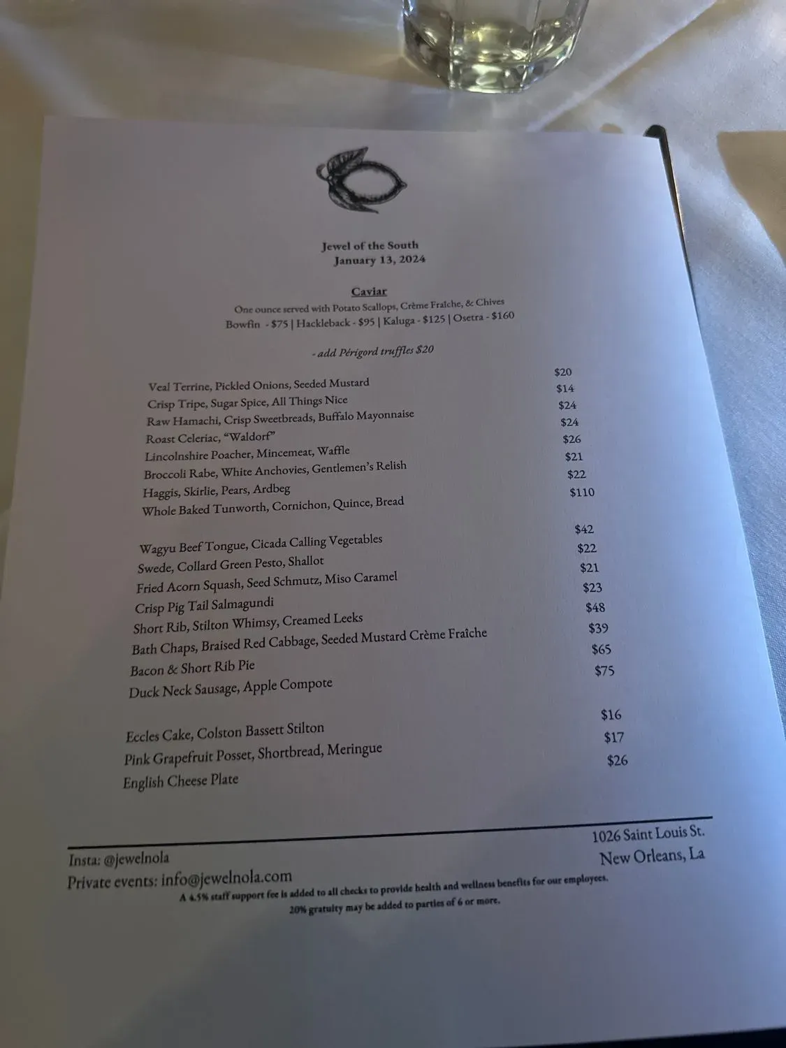 Menu 6