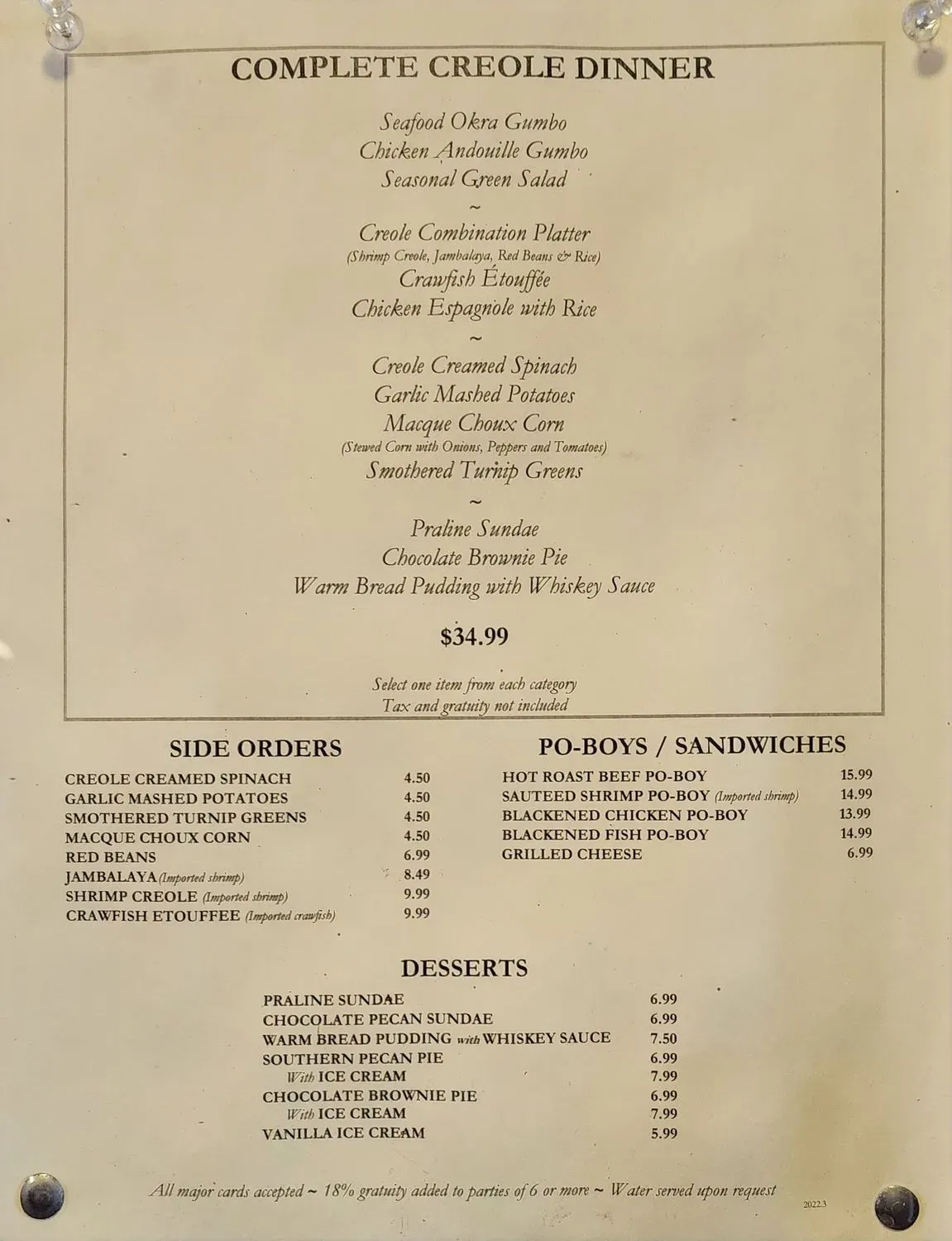 Menu 4