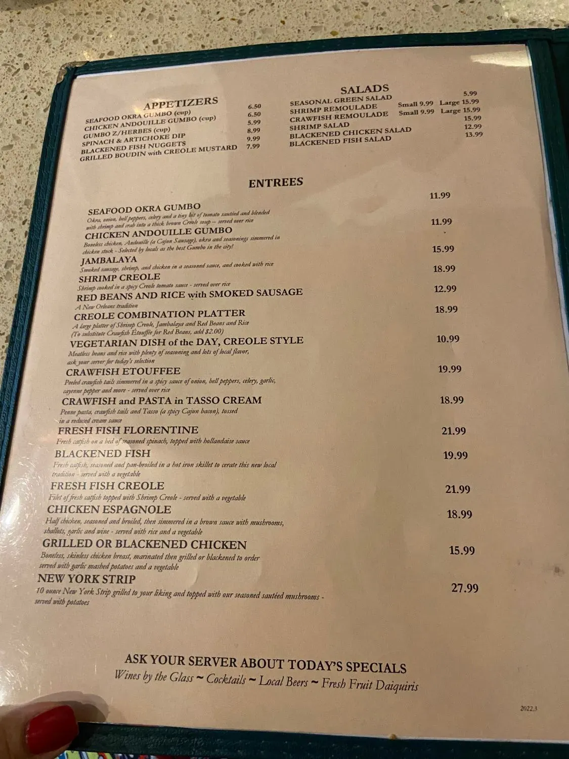 Menu 6