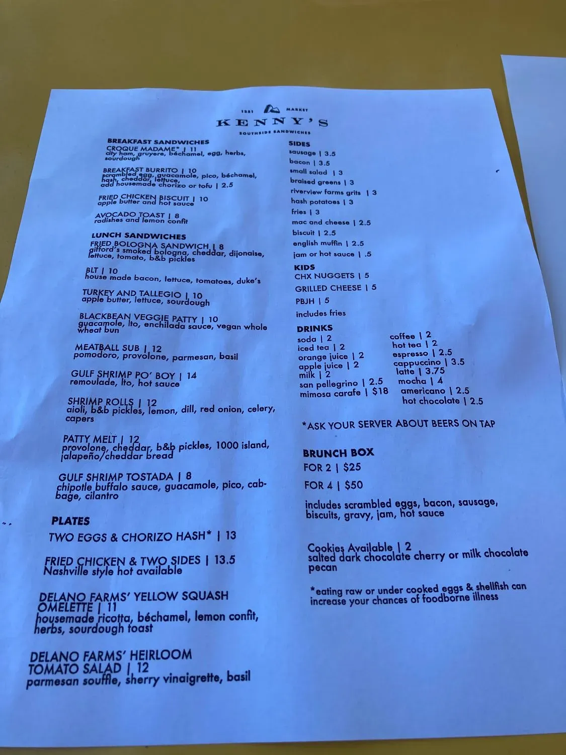 Menu 3