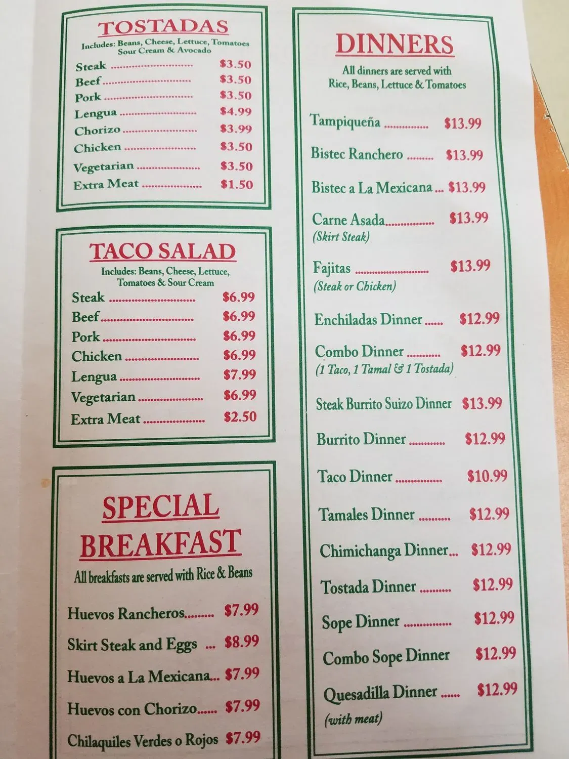 Menu 6