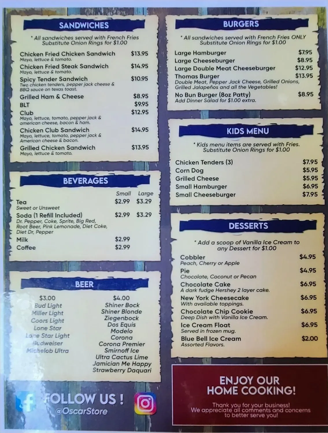 Menu 3