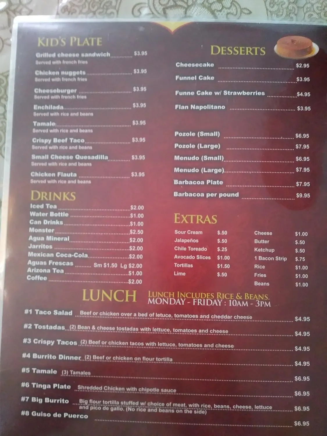 Menu 6