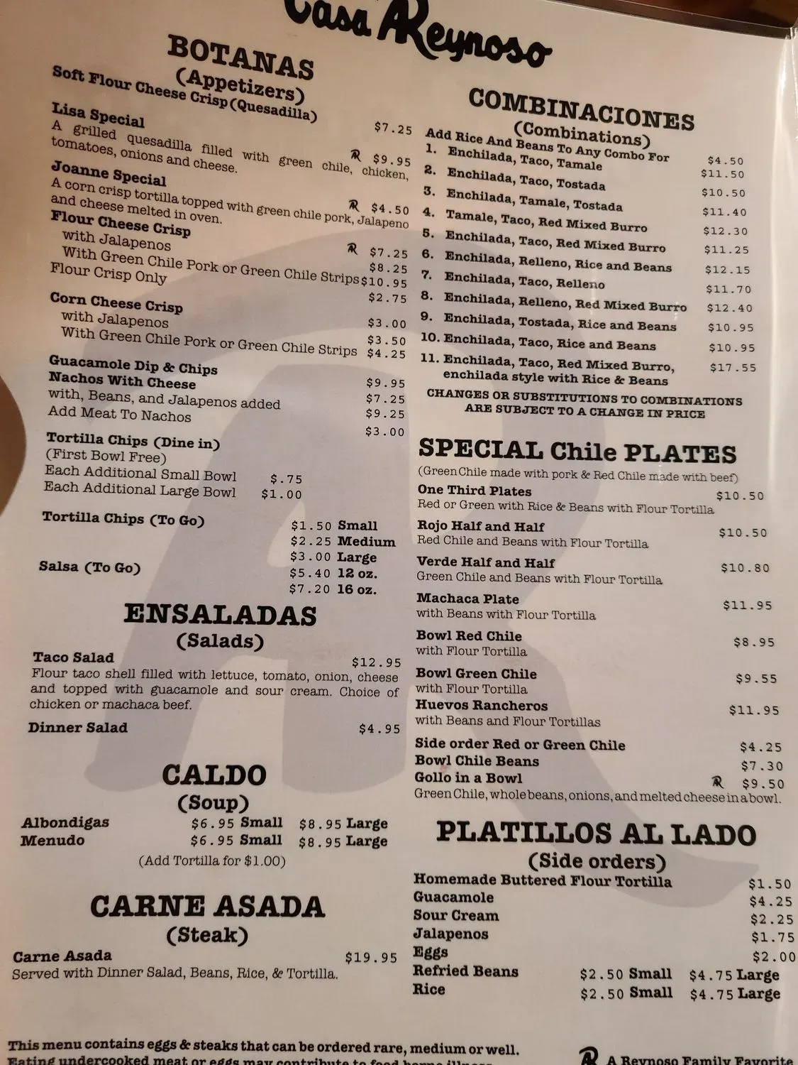 Menu 6