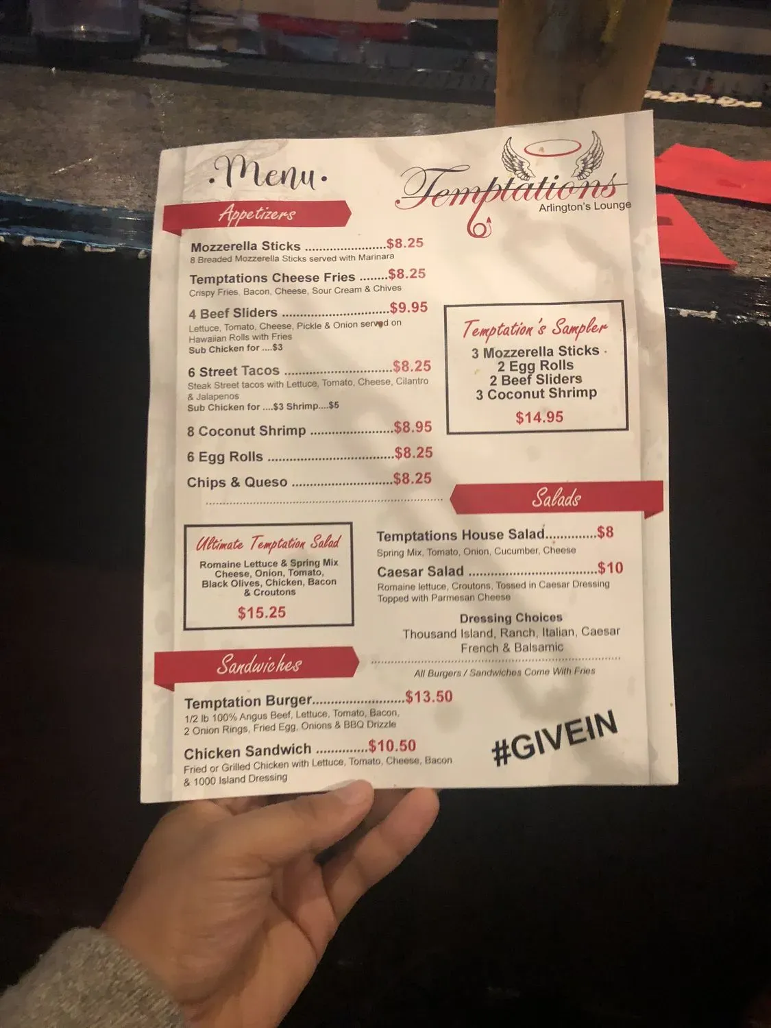 Menu 4