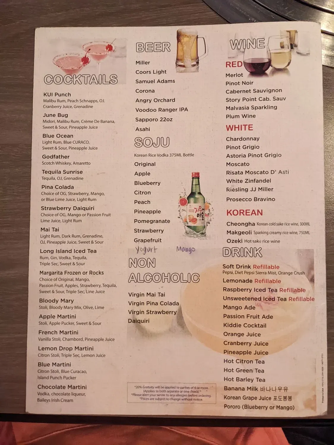 Menu 3