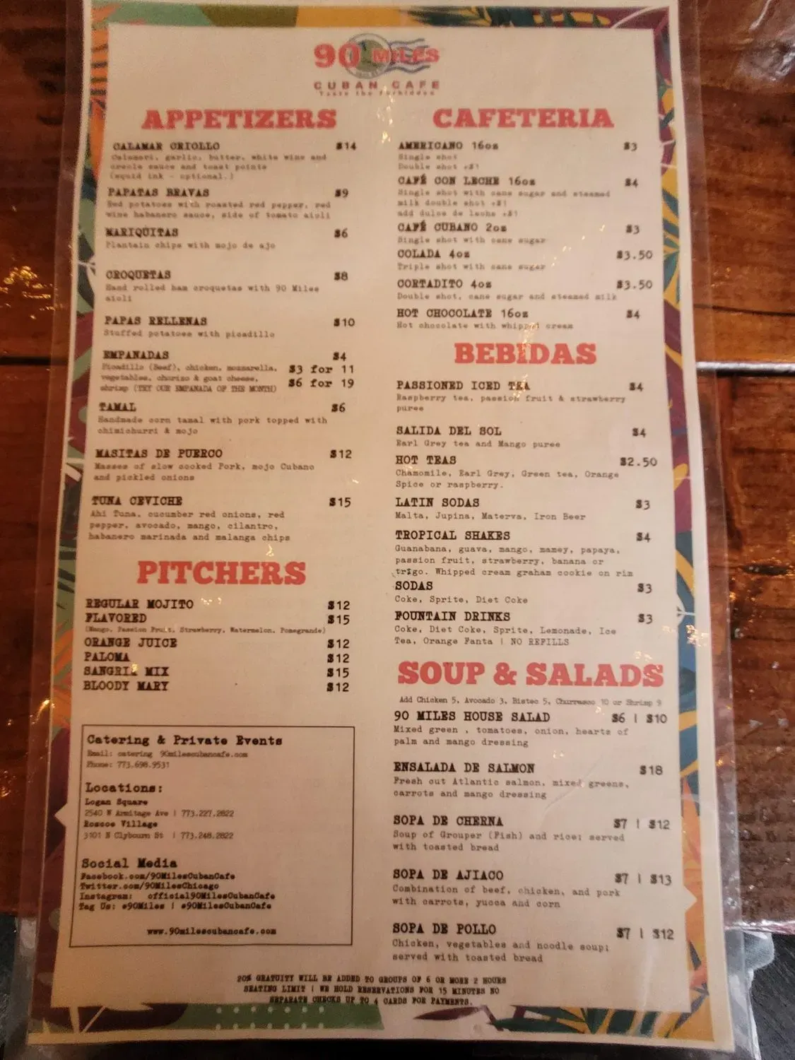 Menu 6