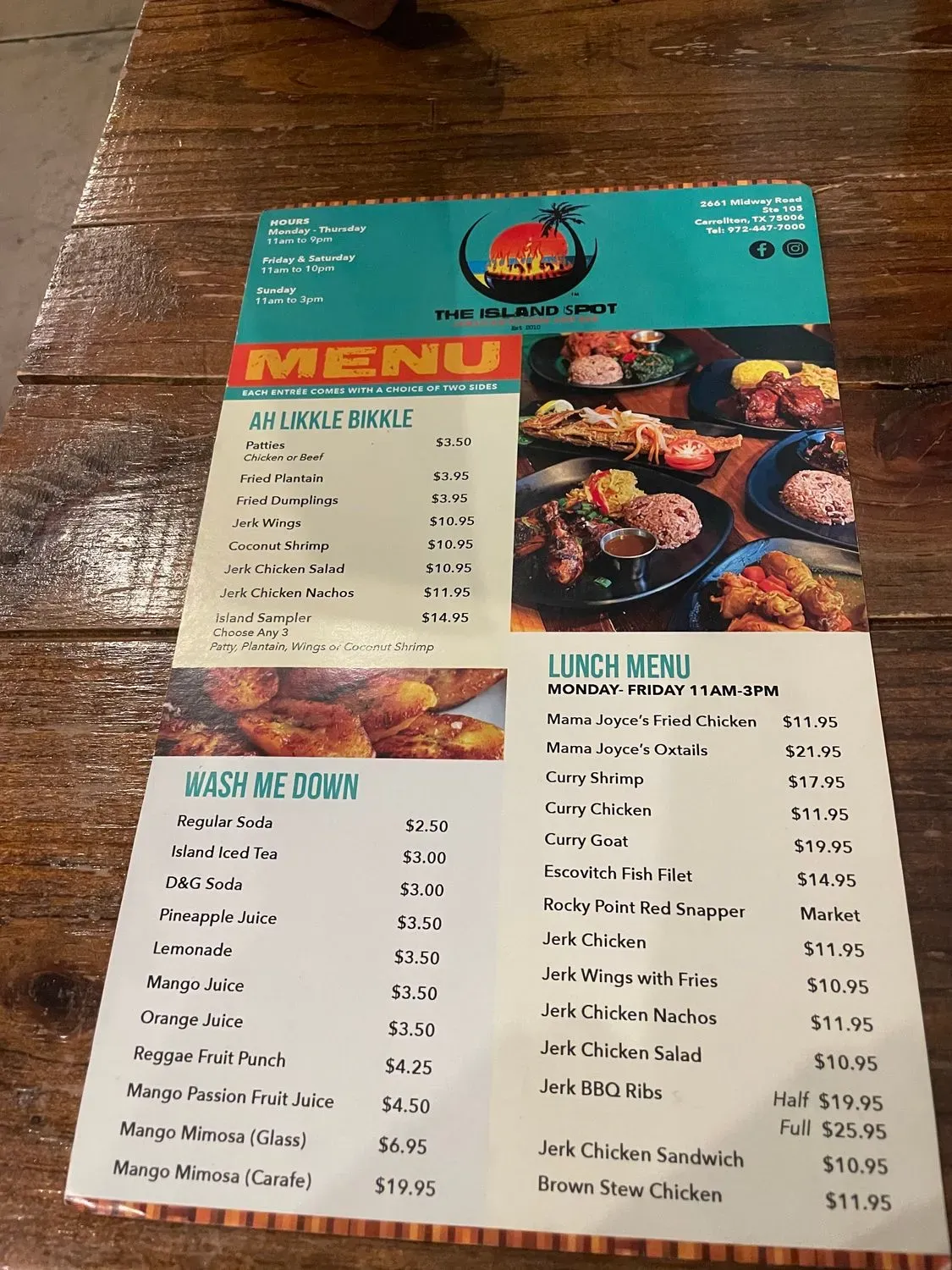 Menu 6