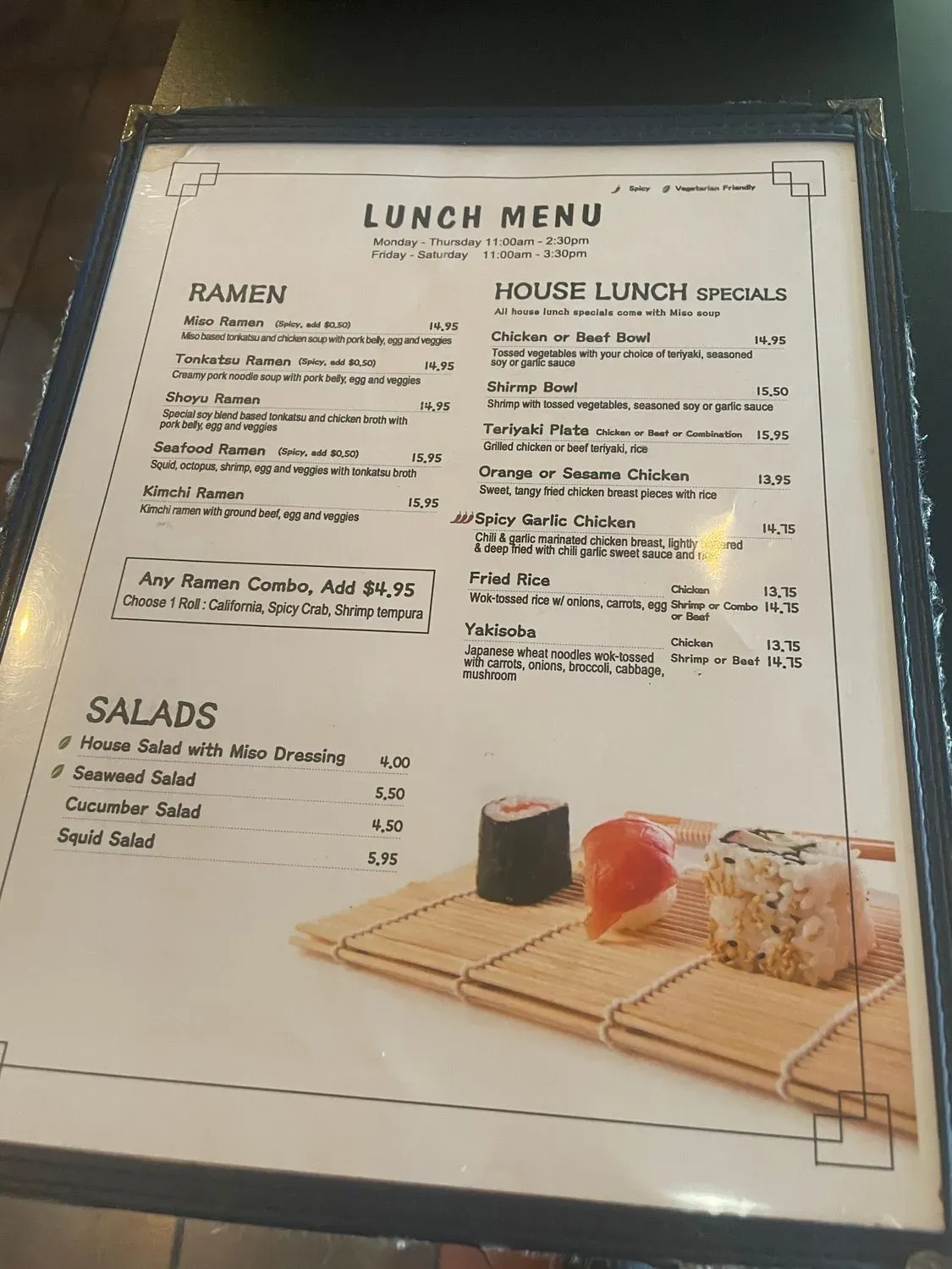 Menu 3