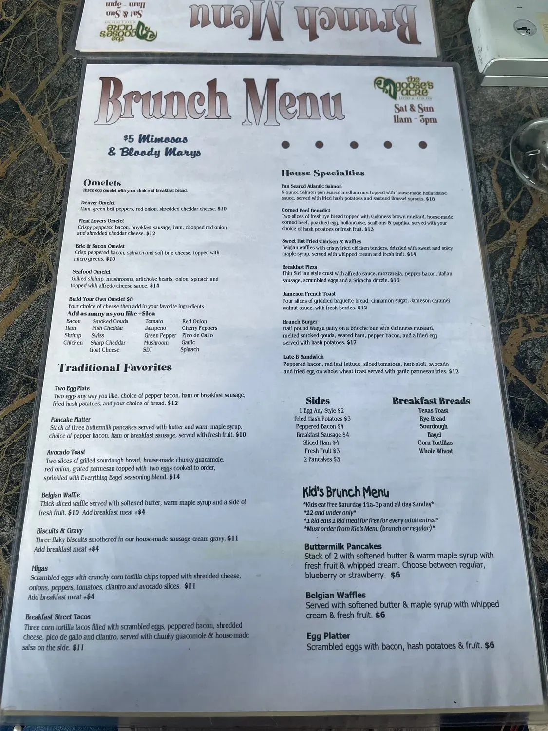 Menu 6