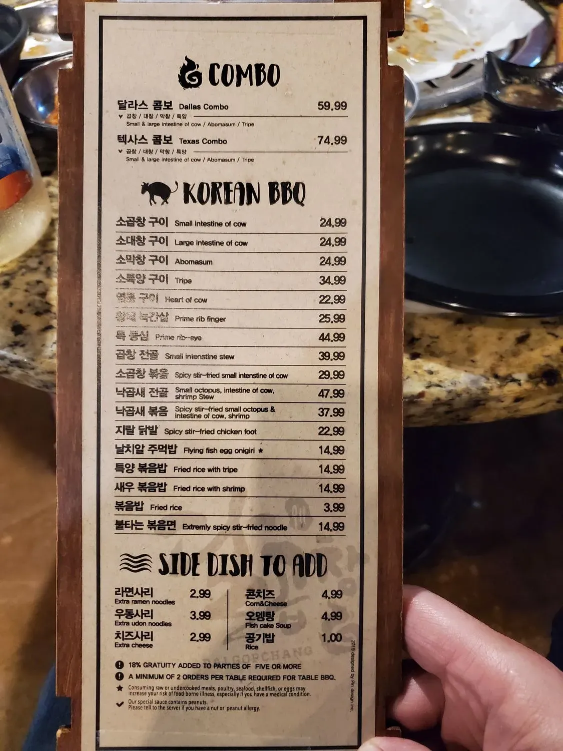 Menu 4