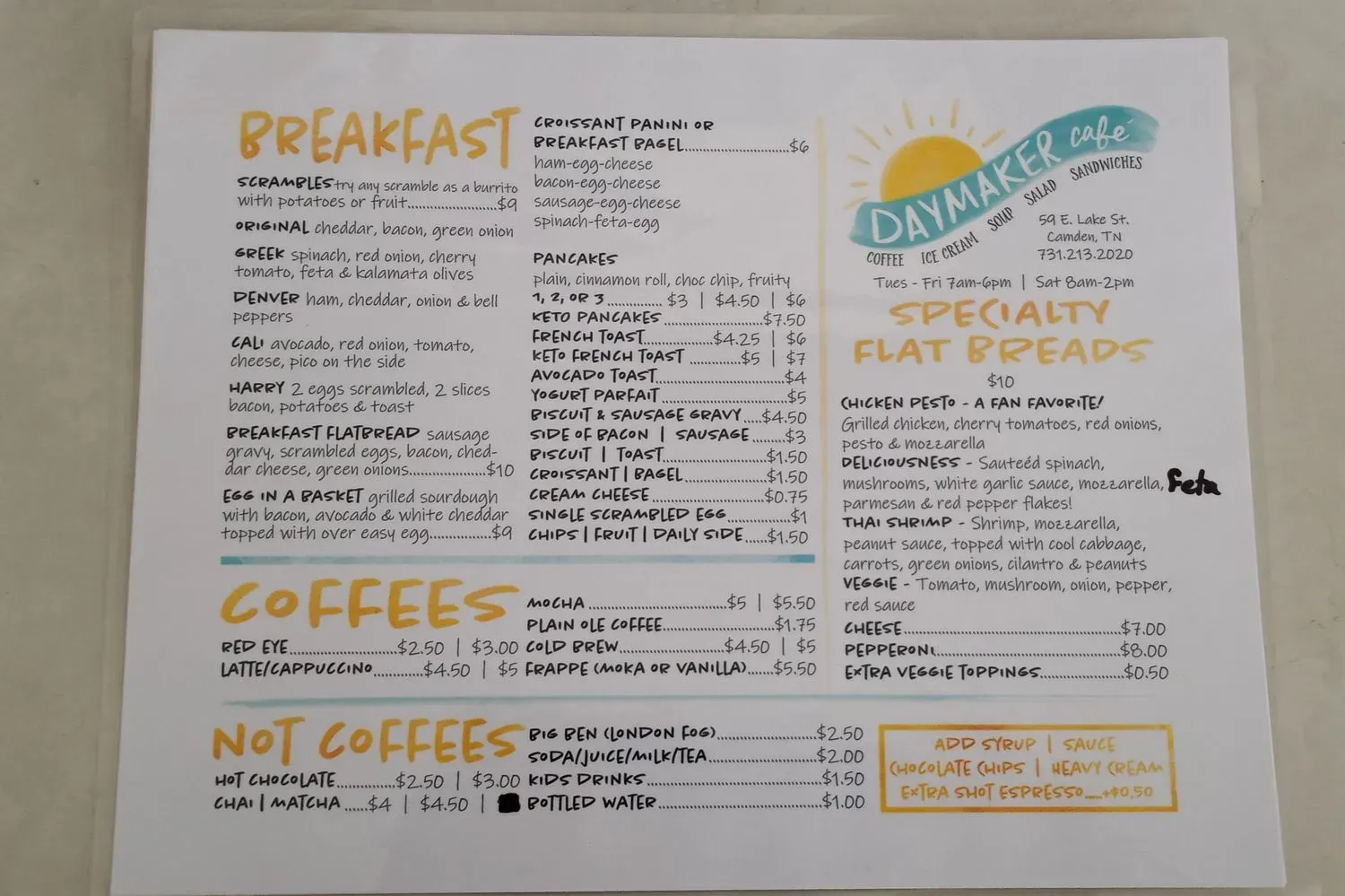 Menu 3