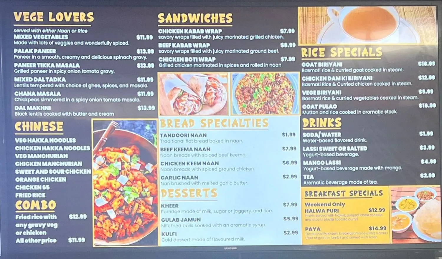 Menu 4